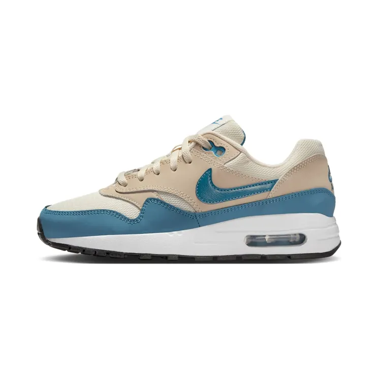 Nike Air Max 1 Soft Pearl Smokey “Soft Pearl / Smoky Blue / Black / Light Khaki” (DZ3307-012)