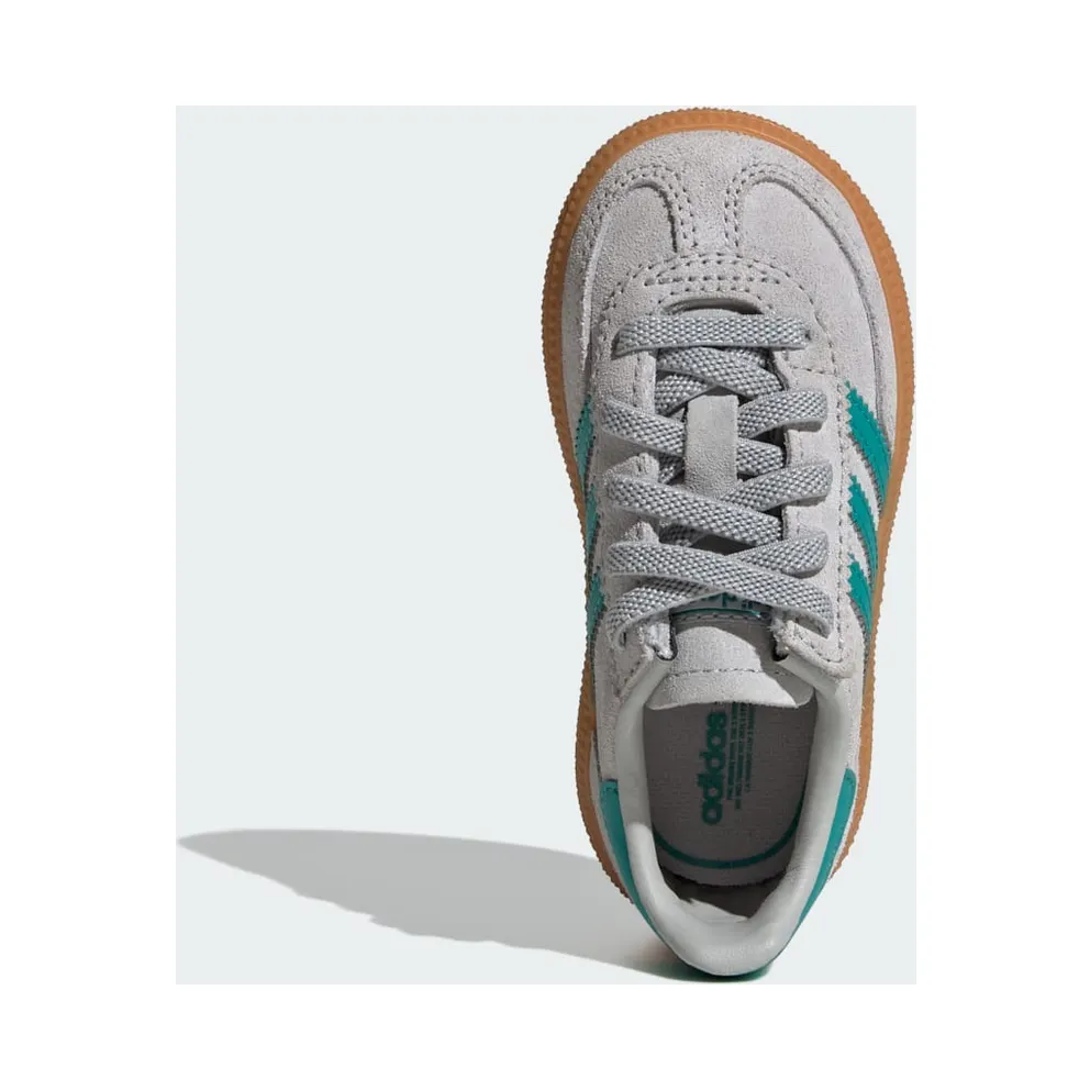 Adidas Handball Spezial Comfort Closure with Elastische Veters Kids Grey Two / Pure Teal / Gum (JP8007)