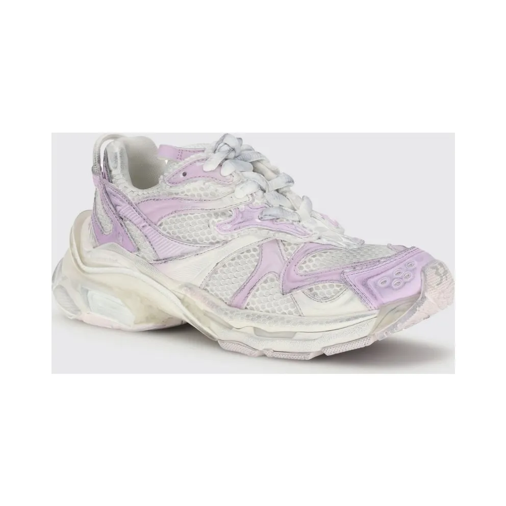 Balenciaga Runner 2.0 Sneakers in Mesh and Rubber Grey (779064WRN2G1150)