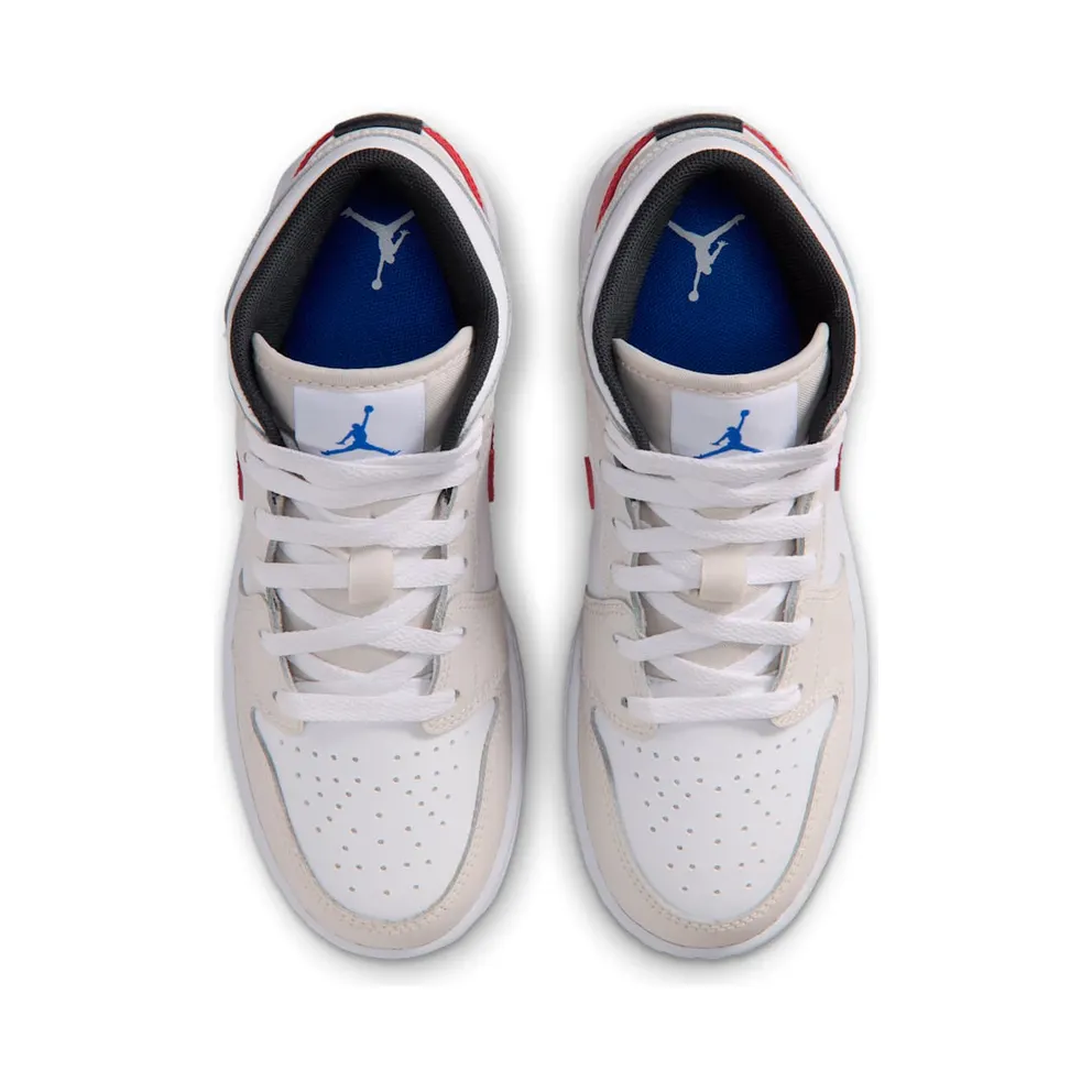 Jordan 1 Mid Phantom Game Royal White (DQ8423-004)