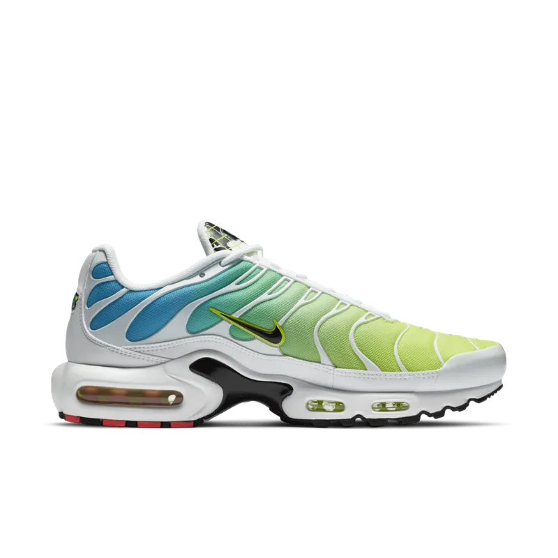 Nike Air Max Plus Worldwide White/White-Blue Fury-Black-Volt (CK7291-100)