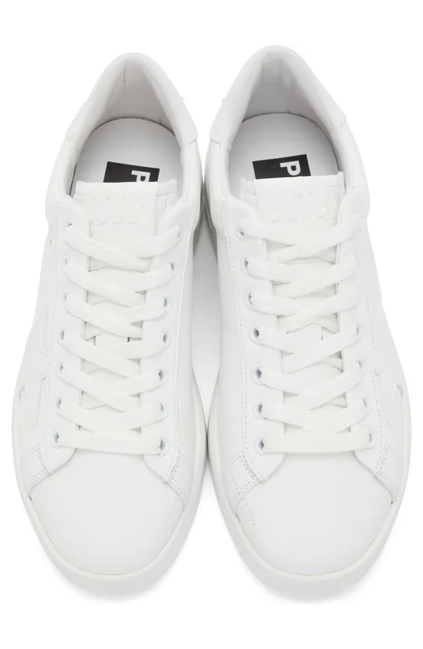 Golden Goose White Purestar Sneakers (F00197.F000541.10100) (5)