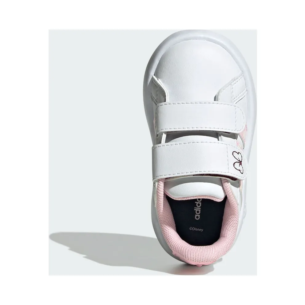 Adidas adidas x Disney Minnie Mouse Grand Court Kids Cloud White / Clear Pink / Chalk White (JR8130)