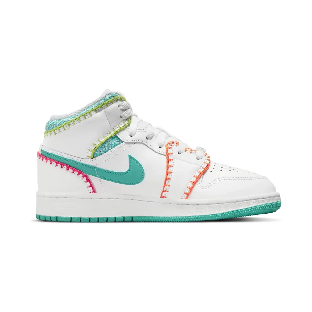 Air Jordan 1 Mid SE Older Kids’ White (DM6218-100)