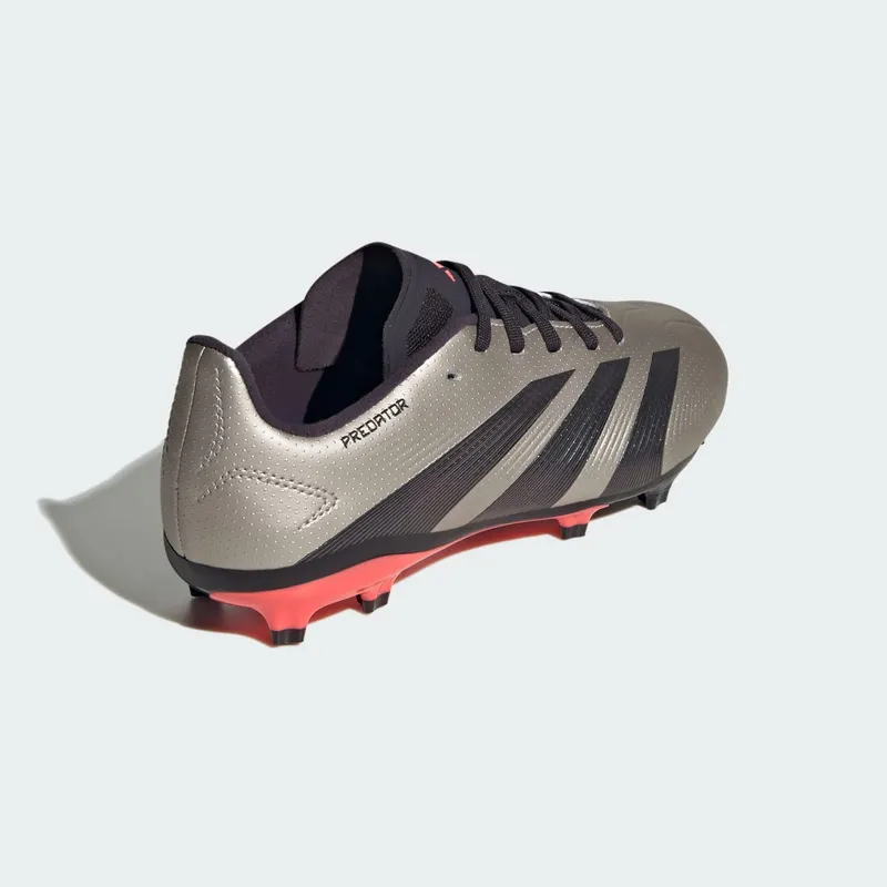 adidas Predator League FG Platinum Metallic Aurora Black Turbo (IF6354)