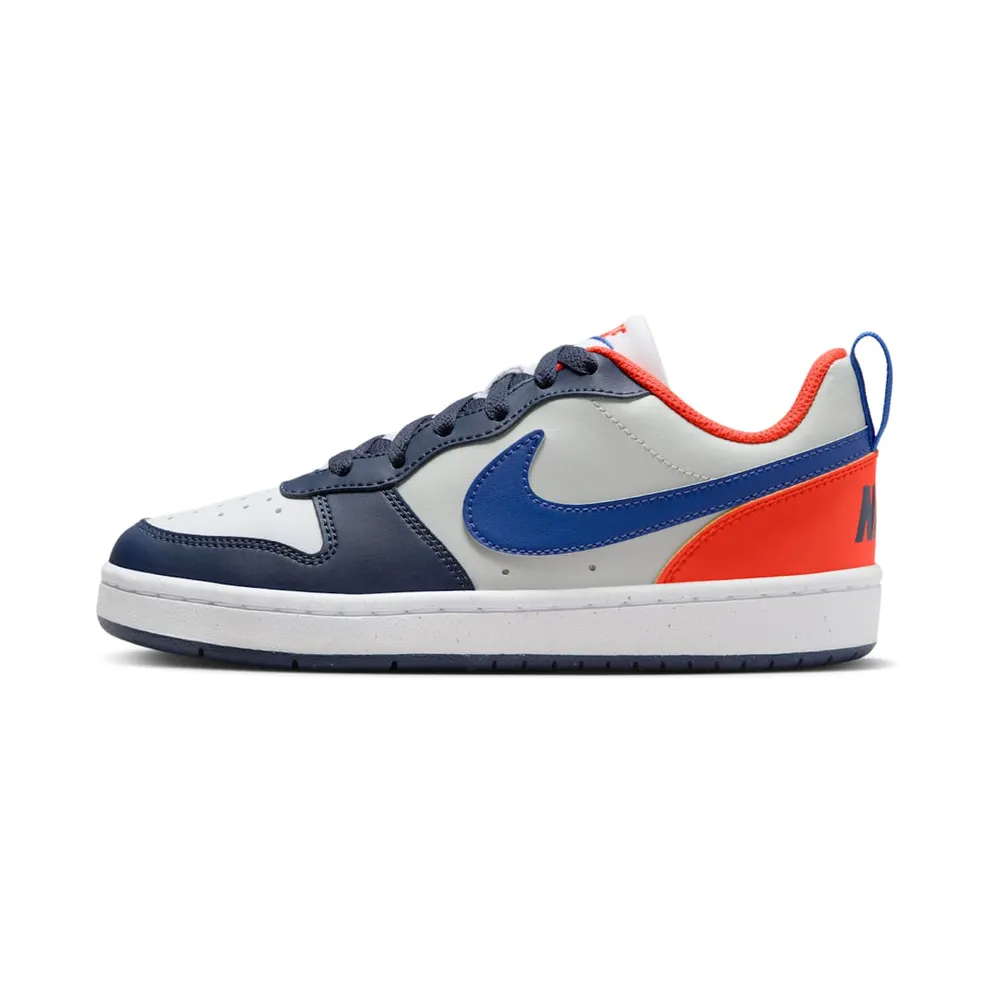 Nike Court Borough Low Recraft Midnight Navy Team Orange Light Silver Hyper Royal (DV5456-401)