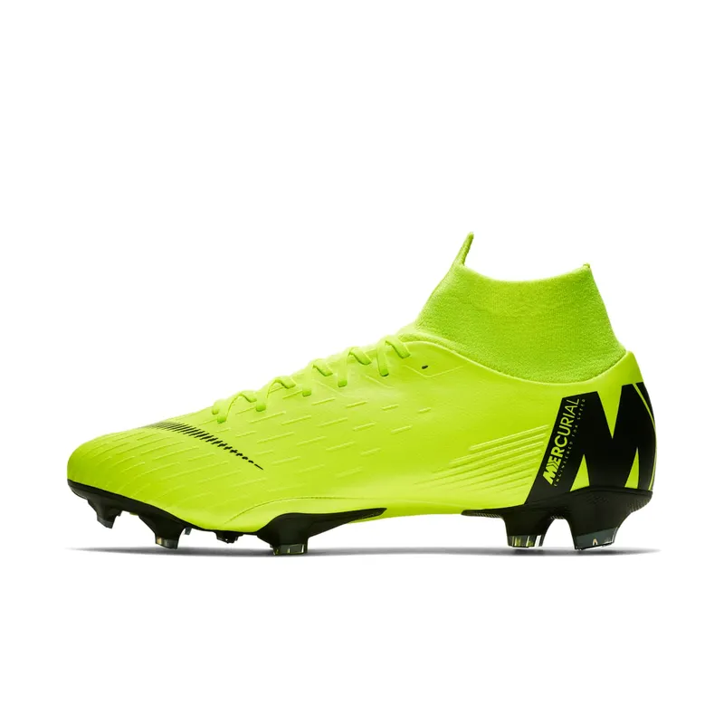 Nike Mercurial Superfly 6 FG Volt Black Volt/Black (AH7368-701)