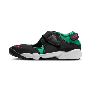 Nike Air Rift “Black / Stadium Green / White / University Red” (FN7772-001)