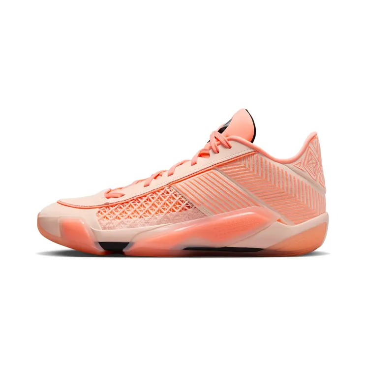 Jordan 38 Low Mother’s Day (Translucent Sole) “Crimson Tint / Orange Pulse / Black” (FD2326-800)