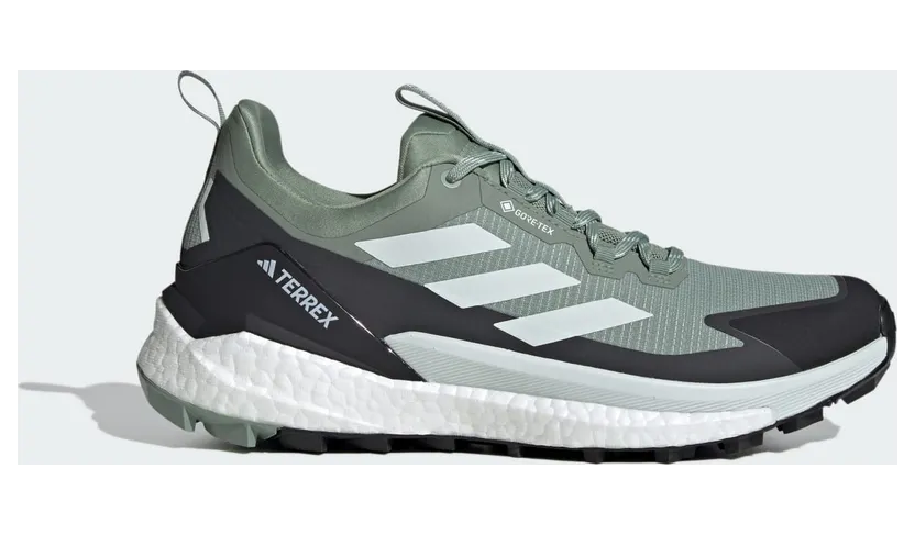 adidas Terrex Free Hiker 2.0 Low Gore-Tex Silver Green Crystal Jade Carbon (IE5103)