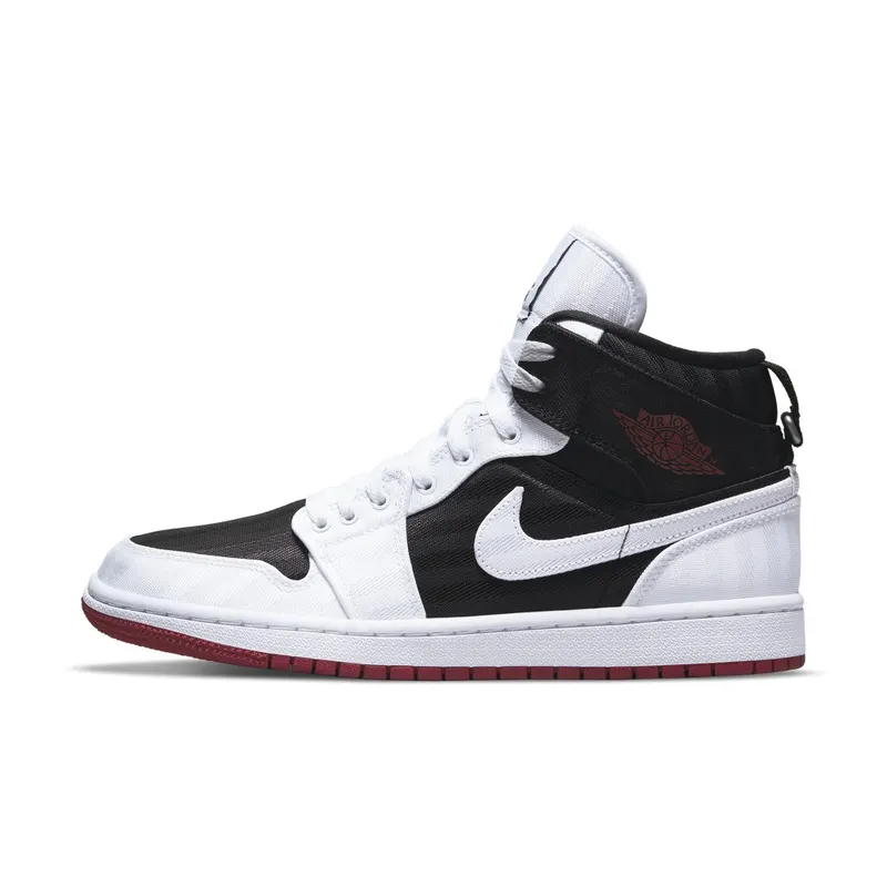 Air Jordan 1 Mid SE Utility Black White (DD9338-016)