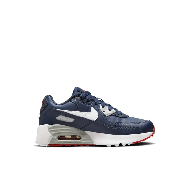 Nike Air Max 90 Leather Obsidian Track Red (DV3608-400)