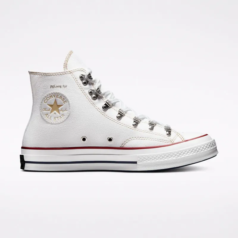 Converse pgLang voor Converse Chuck 70 White/irish Cream/navy (A00691C)