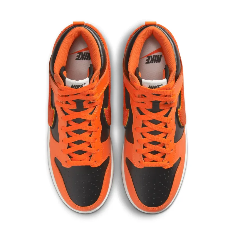Nike Dunk High “Chenille – Safety Orange” (DR8805-002)