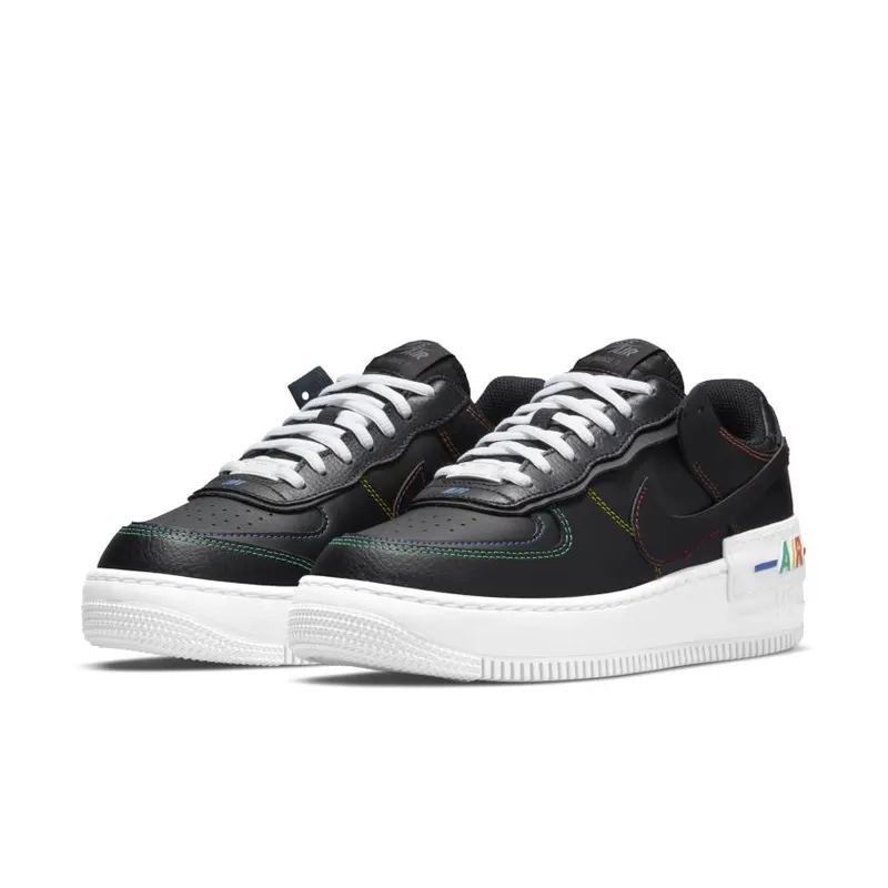 Nike Air Force 1 Low Shadow Black Opti Yellow (W) (DJ5998-001)