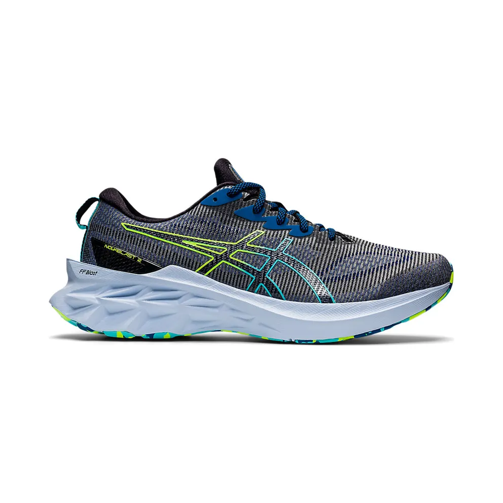 Asics NOVABLAST 2 LE Black/Hazard Green (1011B331.001)