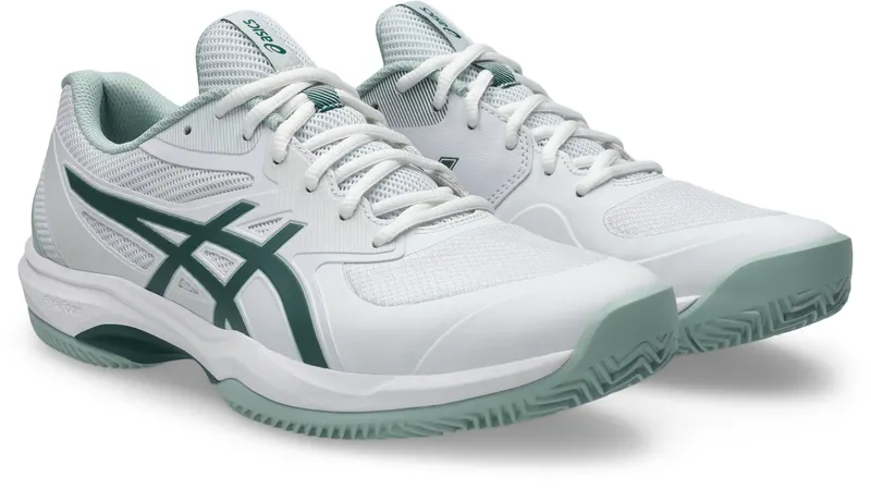 ASICS GAME FF CLAY/OC “White / Dark Neptune” (1041A490-104)