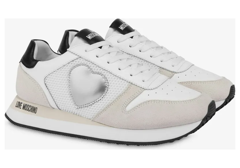 Moschino Sneakers Mit Laminiertem Herz Thunder Love (POLJA15493G0IIQ610A)