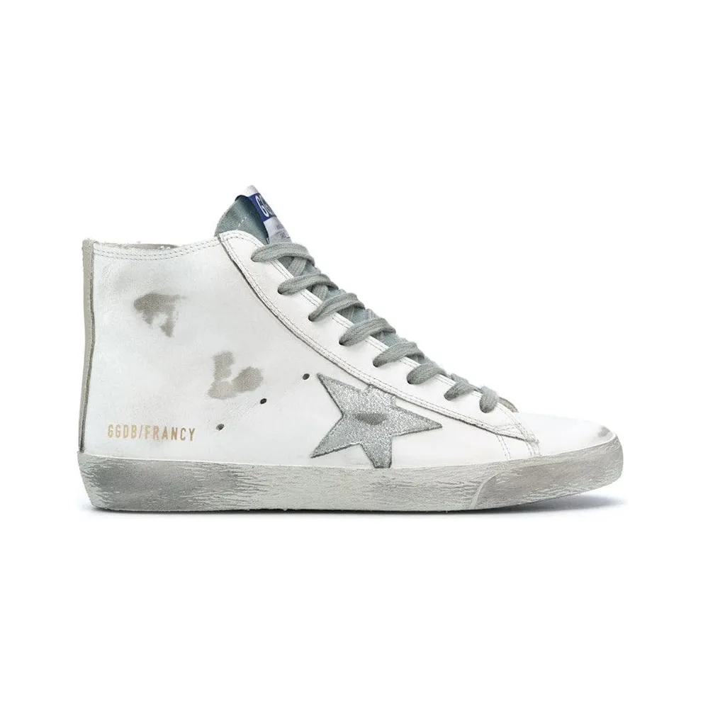 Golden Goose Francy Silver Star White Silver (GWF00113-F000319-10274)
