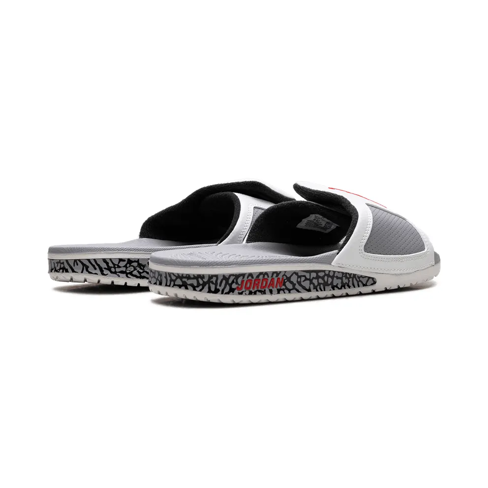 Air Jordan Hydro 3 Retro Slide “White Cement” (854556-101)