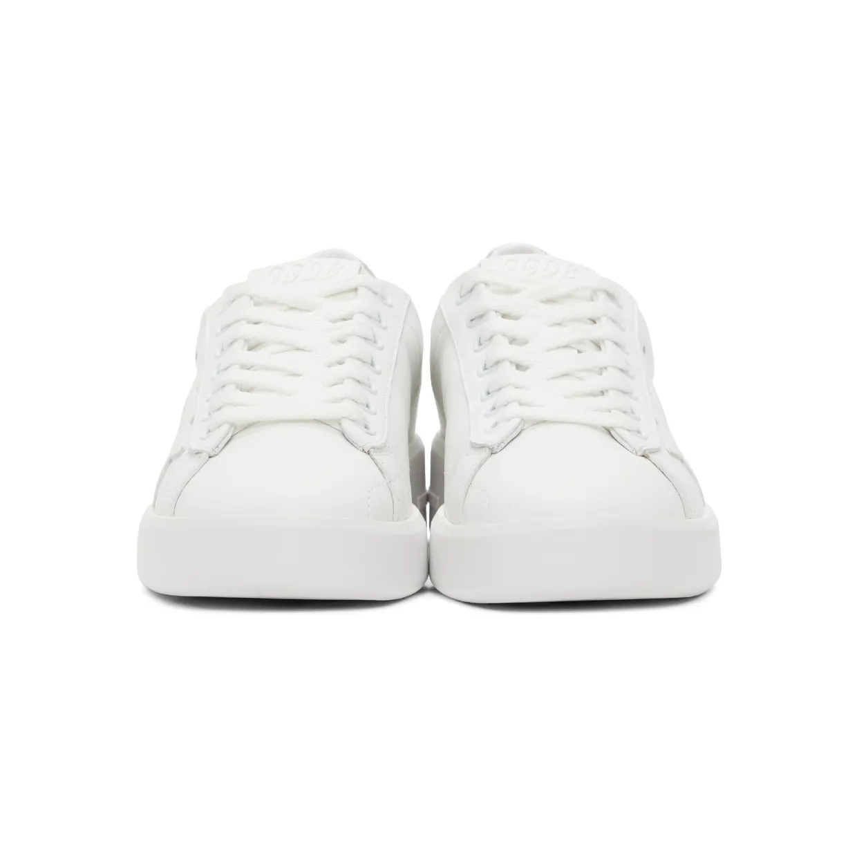 Golden Goose White & Silver Purestar Sneakers (F00197.F000538.80185) (2)