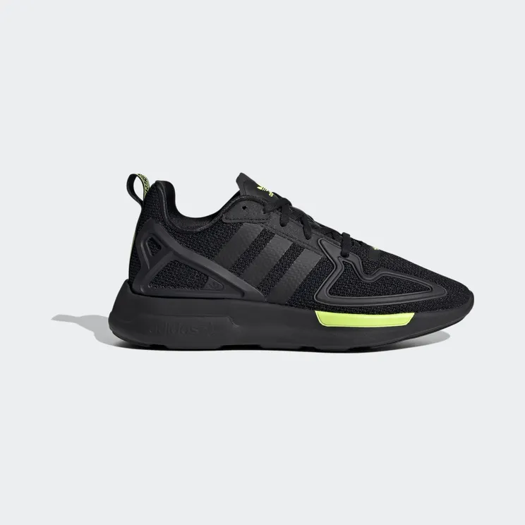 adidas ZX 2K Flux Core Black / Core Black / Solar Yellow (FV8551)
