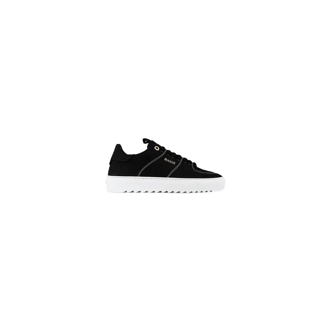 Mason Garments Roma Classic Nubuck Black/Creme Schwarz (FW20-5D)