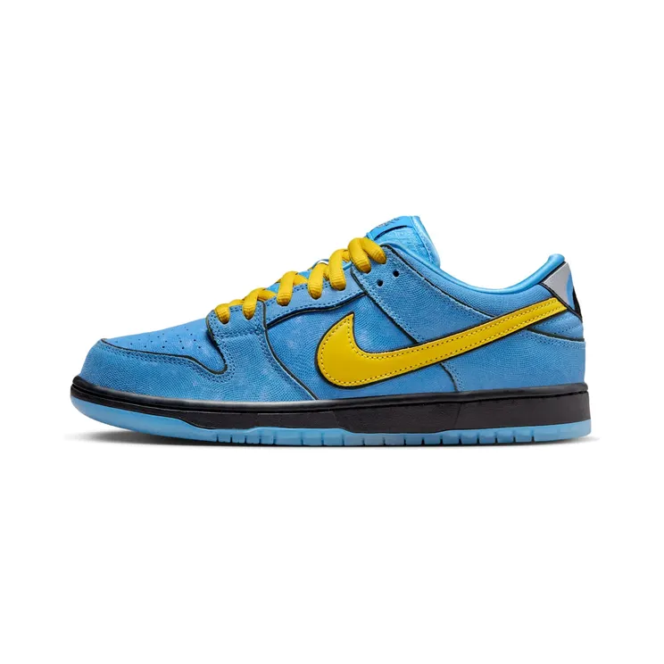 Nike SB Dunk Low Powerpuff Girls- Bubbles “Blue Chill / Active Pink / Deep Royal Blue” (FZ8320-400)