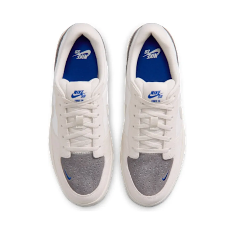Nike SB Force 58 Skate “Phantom / Pencil Point / Old Royal / Light Orewood Brown” (IQ8398-001)
