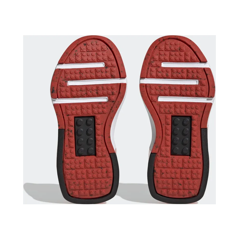 Adidas adidas x LEGO® Tech RNR Lifestyle Elastic Lace and Top Strap Shock Blue / Cloud White / Red (HP5879)