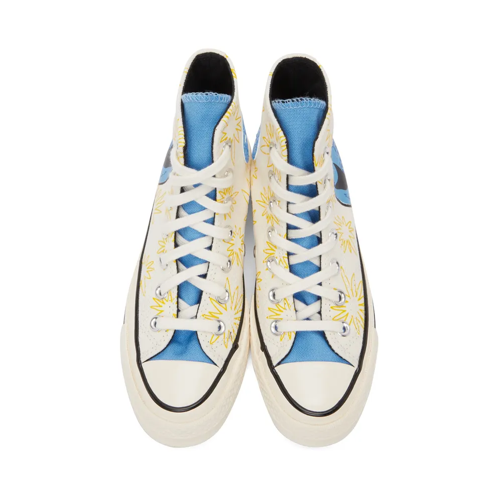 Converse Chuck 70 Sunny Floral Egret/university Blue/amarillo (172863C)