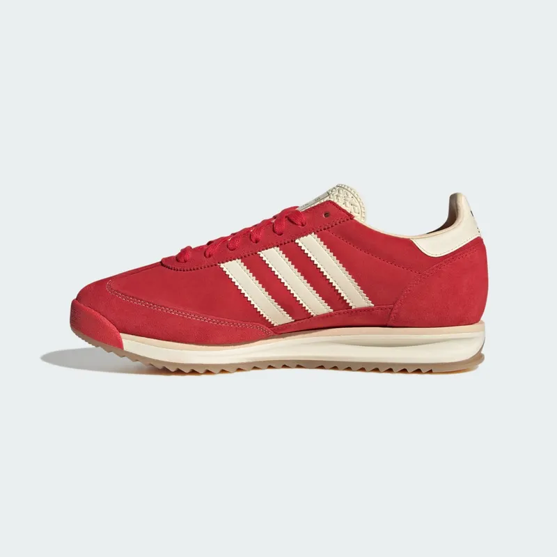 Adidas SL 72 RS Shoes Pure Ruby / Cream White / Sand Strata (JQ9823)