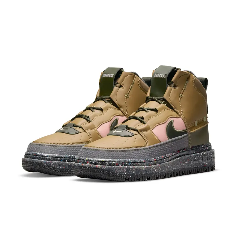 Nike Air Force 1 Boot Brown 50% Sustainable Materials (DD0747-300)