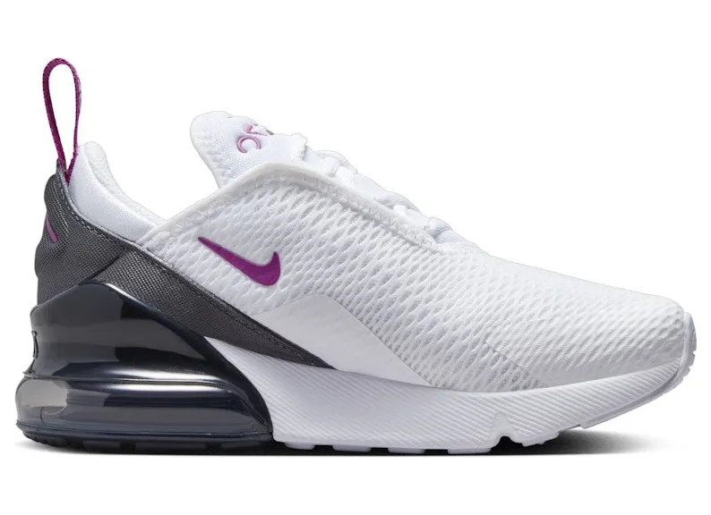 Nike Air Max 270 White Anthracite Hot Fuchsia (AO2372-120)
