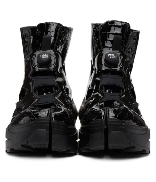 Maison Margiela Black Reebok Edition Tabi Instapump Fury Lo Sneakers (S34WU0024 P3783) (2)