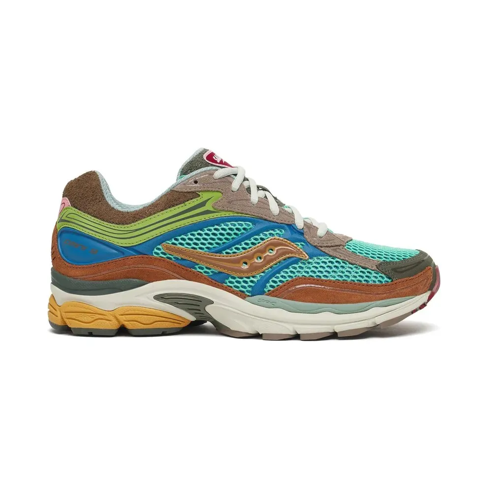 Saucony x Politics Progrid Omni 9 (blue / brown) – S71032-1