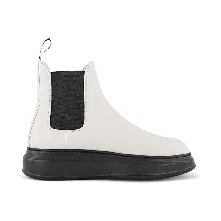 Alexander McQueen Hybrid Chelsea Boot Black White (586198 WHX52 9061)