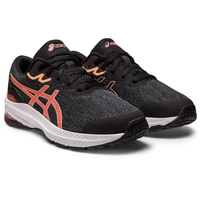Asics GT-1000 11 GS Black/Papaya (1014A237.009)