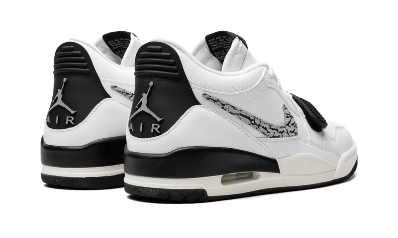 Air Jordan Legacy 312 Low “White Black Elephant Swoosh” (CD7069-110)