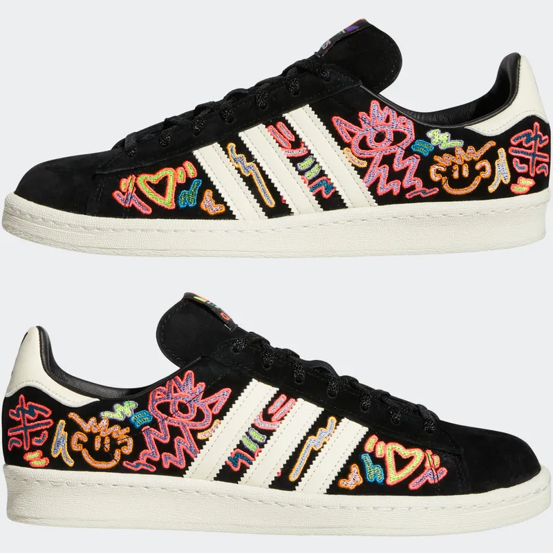 Adidas Campus 80s Pride Off White / Core Black / Off White (GX6390)