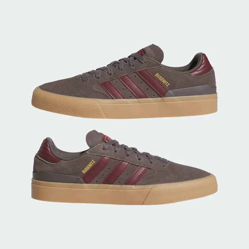Adidas Busenitz Vulc II Charcoal / Shadow Red / Gum (JQ1028)