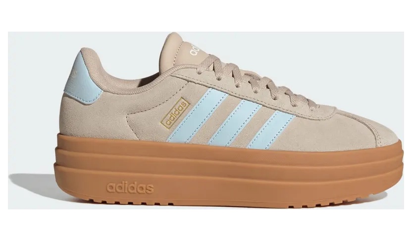 Adidas VL Court Bold Wonder Beige / Ice Blue / Gold Metallic (KH9460)