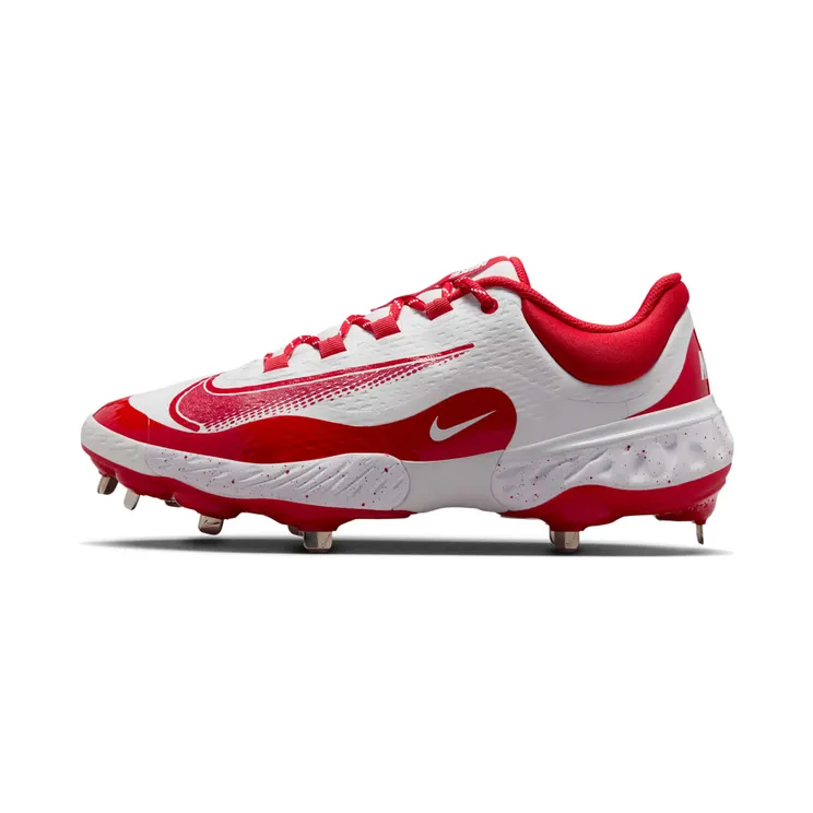 Nike Alpha Huarache Elite 4 Low White University Red (FD2745-109)