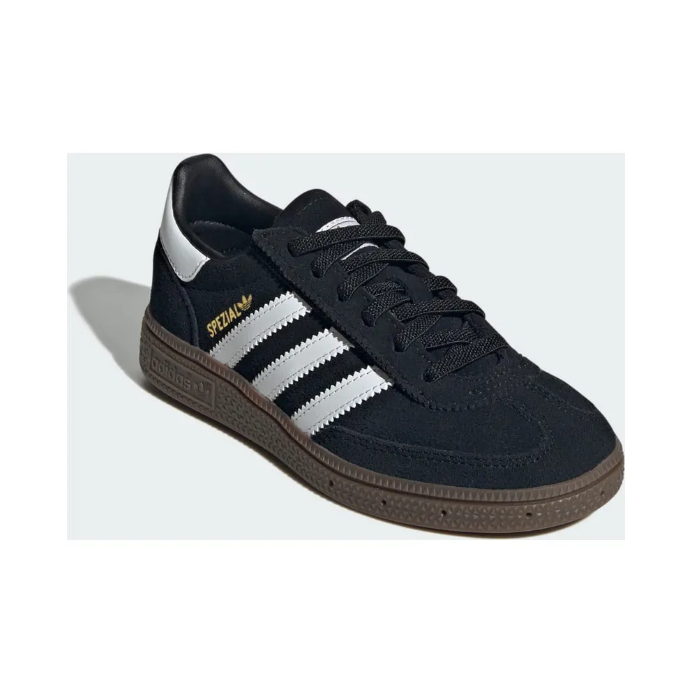 Adidas Handball Spezial Comfort Closure Elastic Lace Kids Core Black / Cloud White / Gum (JQ6382)
