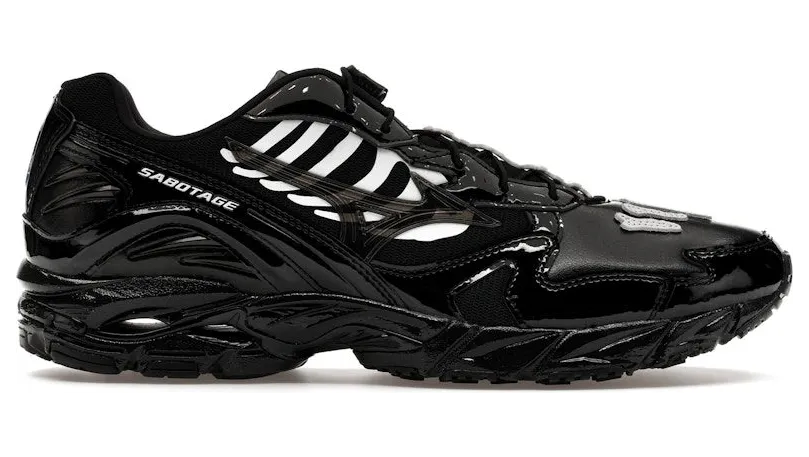 Mizuno Wave Rider 10 x Sabotage (SBTG) Black White (D1GD252601)