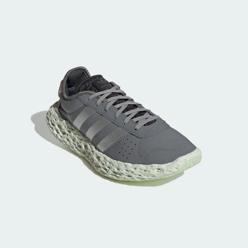 Adidas Zponge Grey Four / Matte Silver / Solar Red (JH8111)