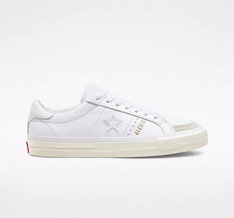 Converse CONS One Star Pro AS Low Top White/enamel Red/egret (168658C)