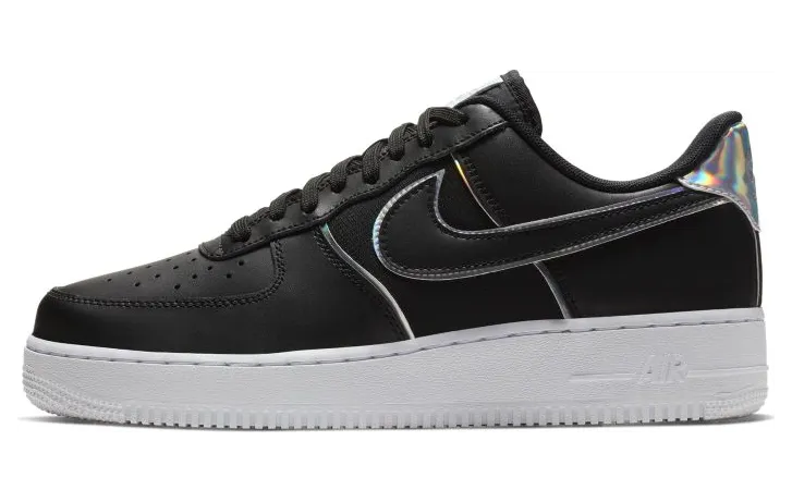 Nike Air Force 1 Low Black Iridescent Outline