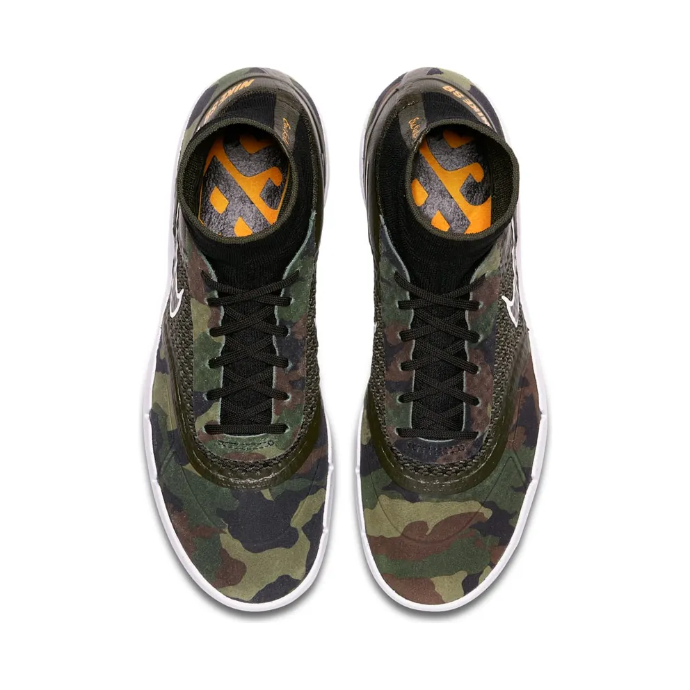 Nike SB Hyperfeel Koston 3 Camo Cargo Khaki/Circuit Orange (819673-381)