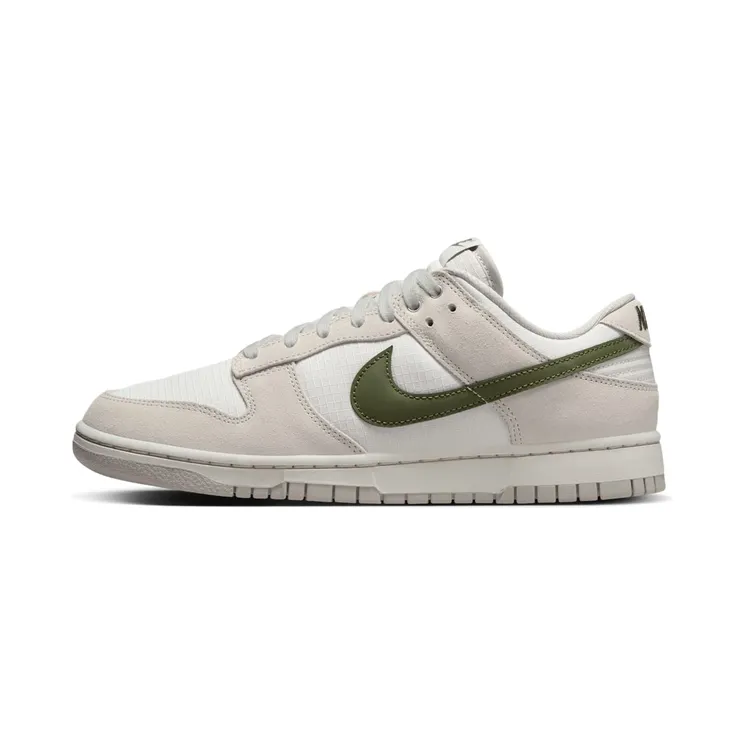 Nike Dunk Low Leaf Veins “Light Bone / Phantom / Neutral Olive / Medium Olive” (FV0398-001)